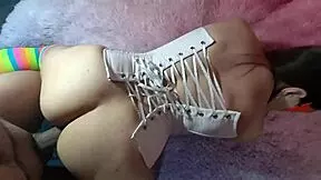 damn this latina wife's huge pussy lips stretched by anal dp from hubby's mature boss for cash 😈🍑💦