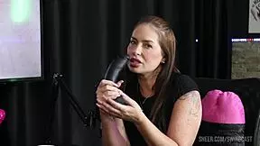 Francis Simas Tifany Rocha swing cast sheer red lingerie romp