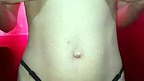 Petite puta teases tiny tits in amateur video