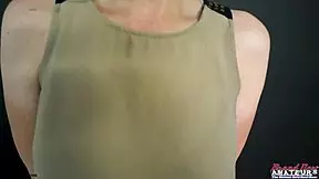 Petite Blonde Keyton Sucks Cock Before Deep Wet Pussy Fuck!