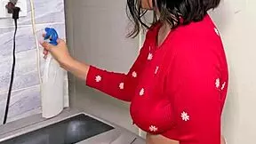 Brunette Latina Teen's Big Tits and Ass Photoshoot Turns into Naked Creampie Fuck Fest 📸💦