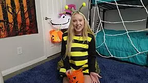 step sis kallie taylor begs for bro's thick candy cock ride now