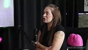 Francis Simas Tifany Rocha swing cast sheer red lingerie romp