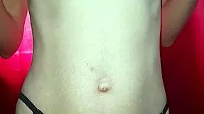 Petite puta teases tiny tits in amateur video