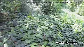 i picked up curly busty redhead teen 18+ outdoors fucked her hard for cash she loved it