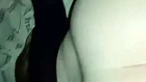 Latina spreads tight pussy wide for massive black cock interracial pounding