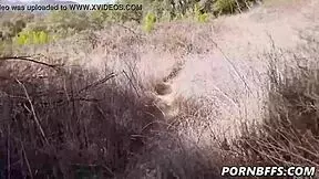 Izzy Lush Samantha Hayes Avery Moon hike and fuck outdoors