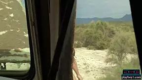 petite portuguese milf carmen nikole strips sensually outdoors revealing her small tits bombshell