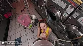 VR Bangers Redhead Teen Blows Huge Cock Steals Wet Panties