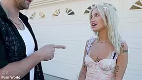 slutty little emma rosie lures her hung neighbor to drill her tight holes