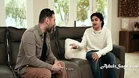 blindfolded stepmom dana vespoli takes stepson virgin cock deep in taboo scam