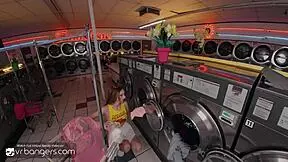 VR Bangers Redhead Teen Blows Huge Cock Steals Wet Panties