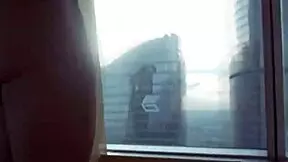 stepsister's hot friend rides my big cock post-cleanup taboo style