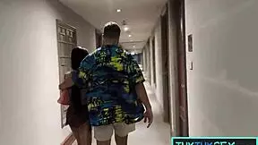 super tiny thai teen picked up for hotel ride n hardcore fuck 😍🏨