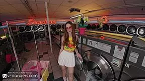 VR Bangers Redhead Teen Blows Huge Cock Steals Wet Panties