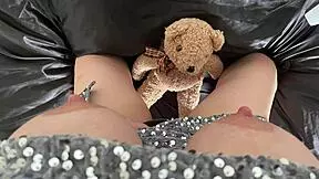 ASMR Saudi Arabian Snowwhite Moans Squirts in LA Masturbation Orgasm Compilation