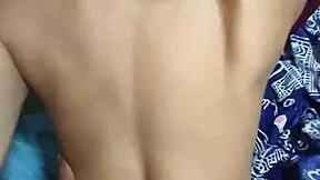 hermanastro pounds my petite latina ass doggystyle hardcore then creams face pov