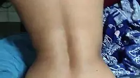 hermanastro pounds my petite latina ass doggystyle hardcore then creams face pov