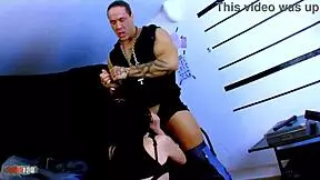 french slut kthylee gaggin on rob diesel's huge cock deepthroat closeup