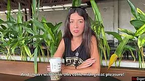 blew him in starbucks toilet n cumwalked sippin coffee wit jizz on face among ppl!!