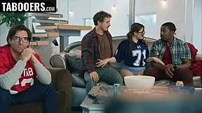 stepdaughter, is football why you ride bbc so hard?