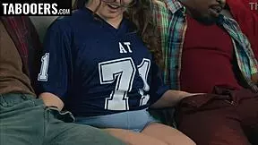 stepdaughter, is football why you ride bbc so hard?