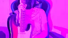 check out this emo rockera acting all slutty like a total prostitute ready for some fun