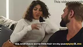 wanna see brunette afrodita's hairy pussy cum-eating raunchy fuck?