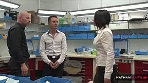 milf katya sikovas ass gets teamed by two hung colleagues rough anal deepthroat doggystyle 4k teaser