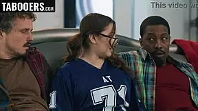 stepdaughter, is football why you ride bbc so hard?