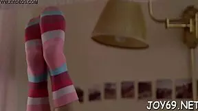 i drill my sexy red teen twat deep