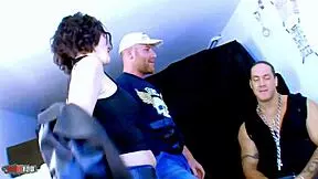 french slut kthylee gaggin on rob diesel's huge cock deepthroat closeup