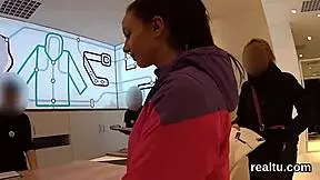 was that flawless czech teen teased in supermarket just to get drilled pov?