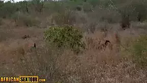 wild ebony teen awahle fucks pussy big ass horny