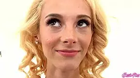 Sadie Gasps! Tyler's Thick Cock Stretches Tight Slit!