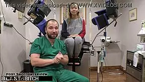 nurse latina kalani luana gags on cock then bent over hospital bed for cum blast