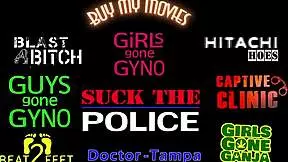 nurse latina kalani luana gags on cock then bent over hospital bed for cum blast