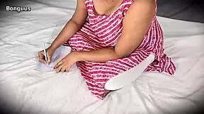 Stepdaughter finally fucks stepdad first time ever, bent over dripping wet! 🔥🍑💦