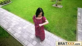 Fiery Brunette Flamenco Dancer Takes Monster Cock Hardcore Pounding