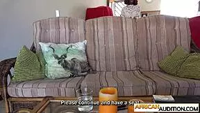 huge tits ebony teen sydney, you love sucking that white cock on fake casting right?