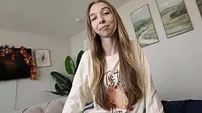 step sis begs for tight pussy stuffing by horny neighbor pov