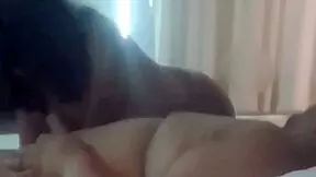 sumisa mexicana de pequenas tetas natural recibe semen en su vagina en el dormitorio