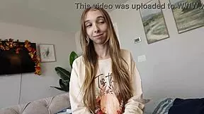 step sis begs for tight pussy stuffing by horny neighbor pov