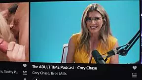 Perfect wife in lingerie invites lookalike for husband's threesome lick fest