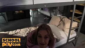 camp teen tiffany tatum fingers her virgin pussy pov style begging you to pop her cherry cowgirl