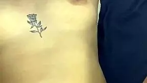 Colombian petite babe creampied missionary shaved pussy wet passionate big cock closeup