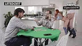 mature redhead sophia moans loud as 18yo stepson drills her deep doggystyle riding his monster cock in hd