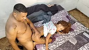 novinha latina 18+ rides padrasto cock anal style while her bf's best friend watches amateurs heat