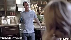 i-i was on the phone but this petite blonde babysitter got caught and creampied hard... oops?? 😩📱