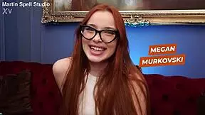 Whoa megan murkovski's first anal as newbie model with martin spell rocks!